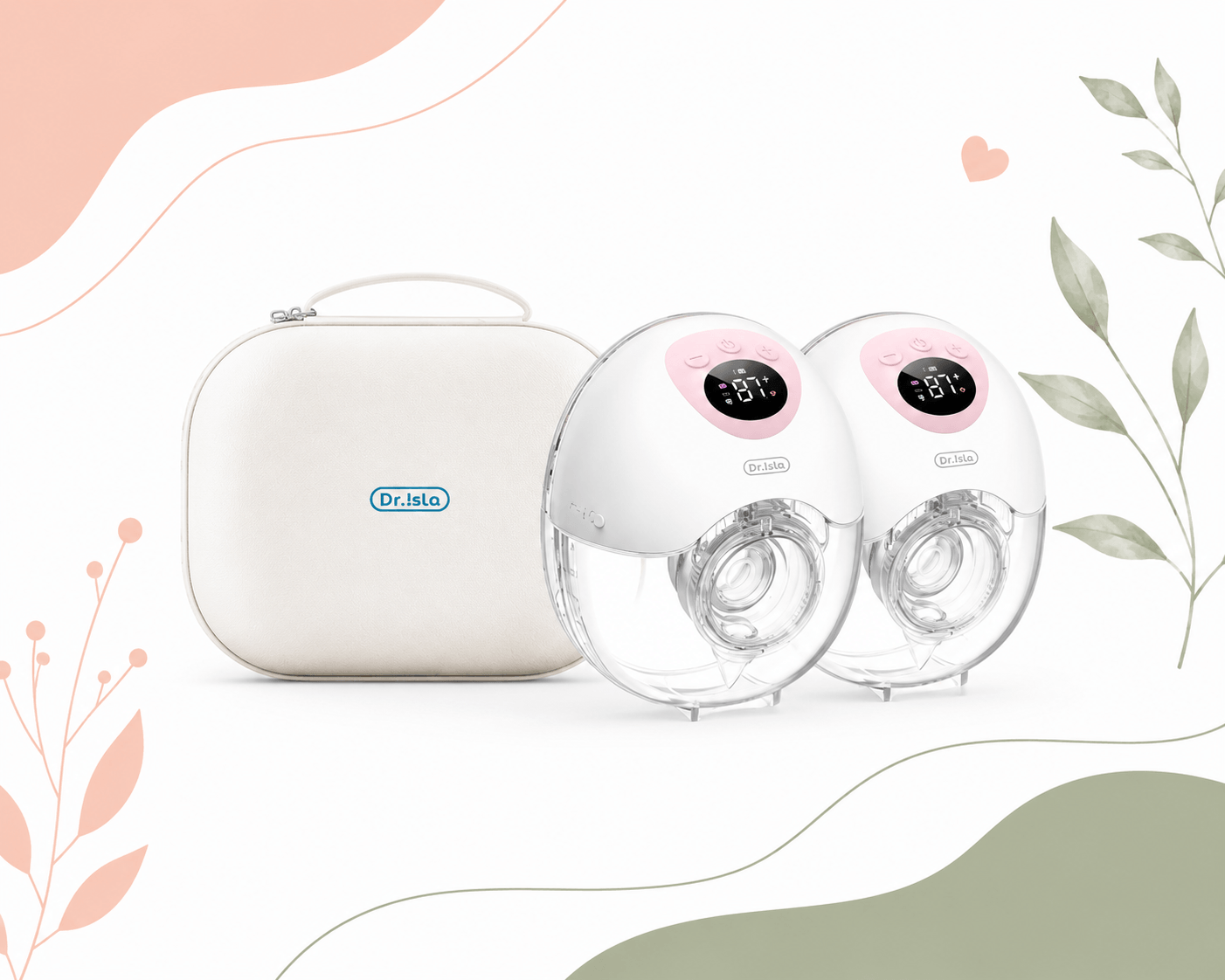 Extractor de leche manos libres LumiMom™
