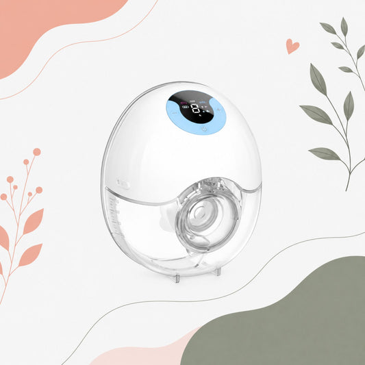 Lumira™ portable wearable breast pump with ergonomic fit
