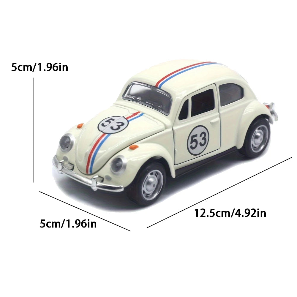 Voiture miniature vintage en alliage à l'échelle 1:32 pour enfants
