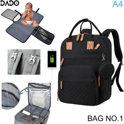 LumiNest™ Baby Diaper Backpack