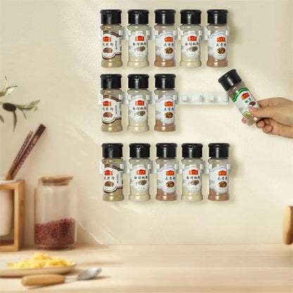 Support mural pour pots à épices – Organisateur de cuisine gain de place