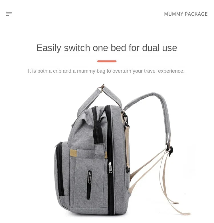 NestCarry™ Travel Diaper Backpack