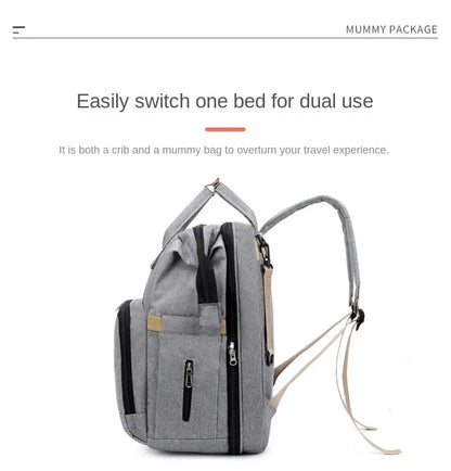 NestCarry™ Travel Diaper Backpack