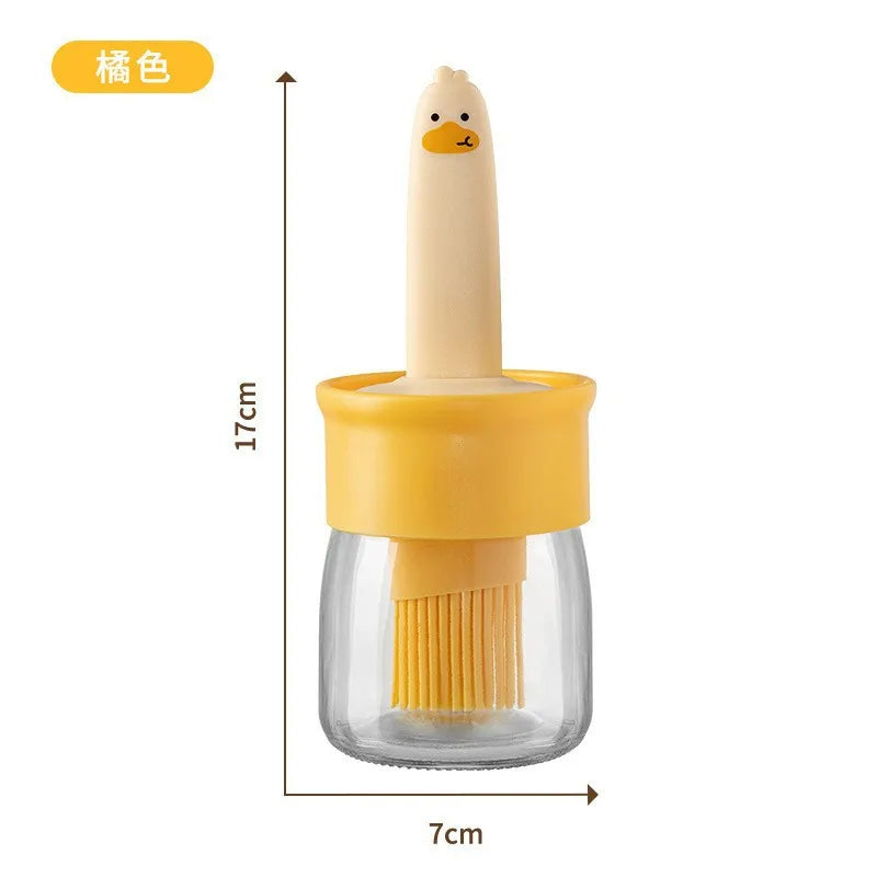 Flacon à pinceau à huile anti-goutte – Outil de cuisine facile