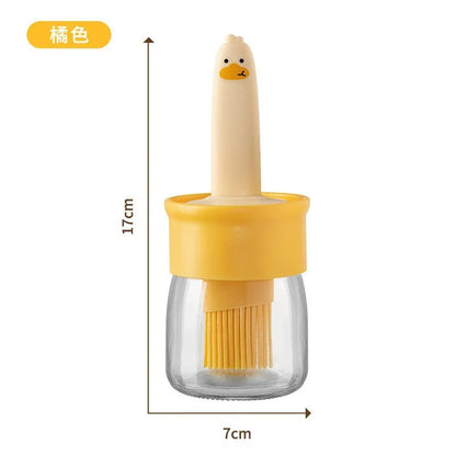 Flacon à pinceau à huile anti-goutte – Outil de cuisine facile