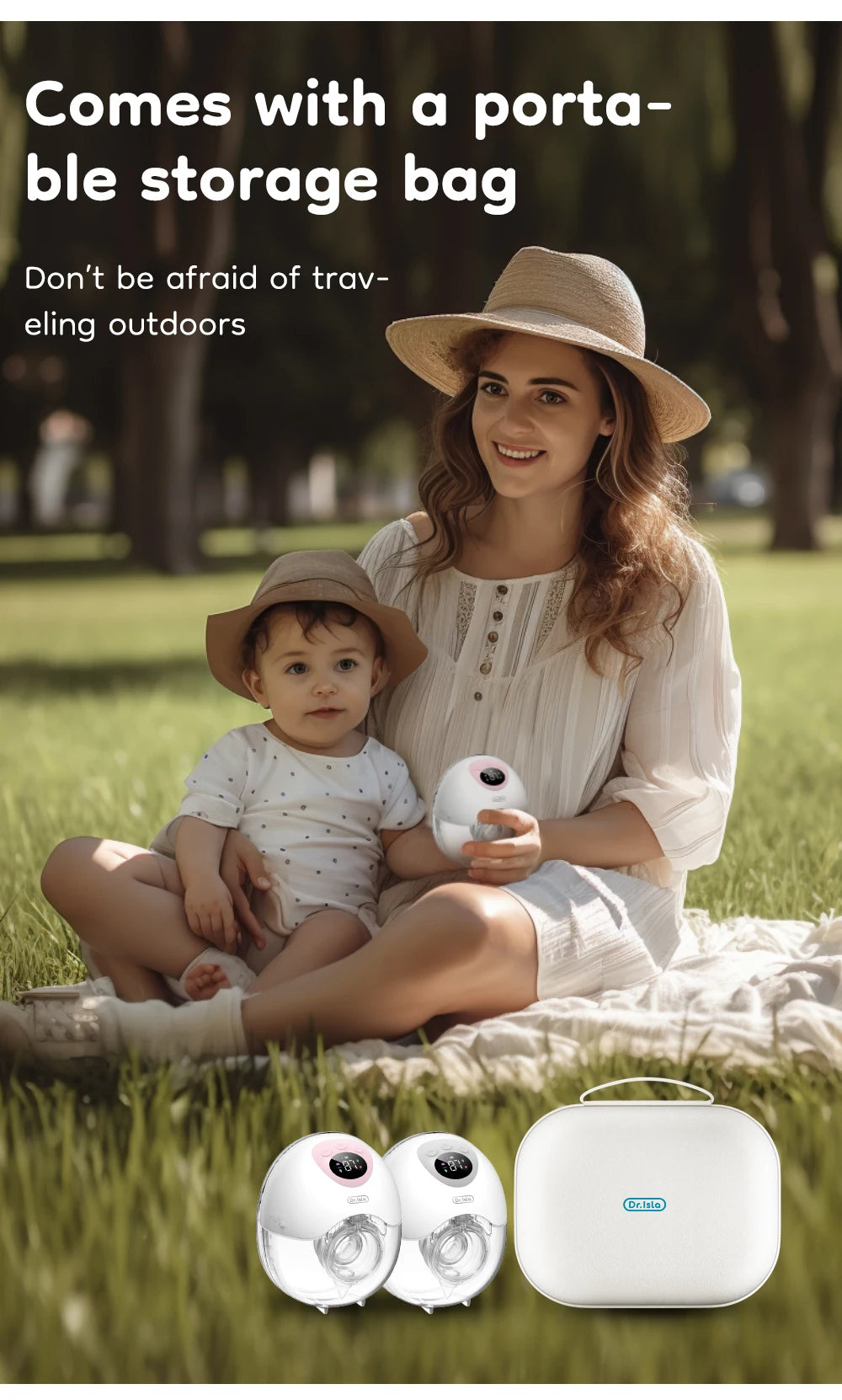 LumiMom™ Hands-Free Wearable Breast Pump