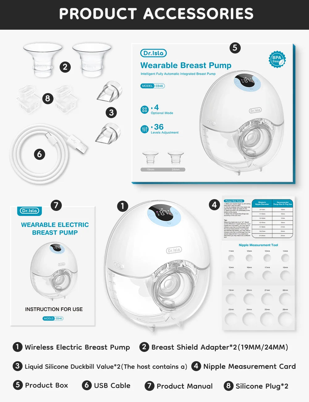Lumira™ Hands-Free Wearable Breast Pump