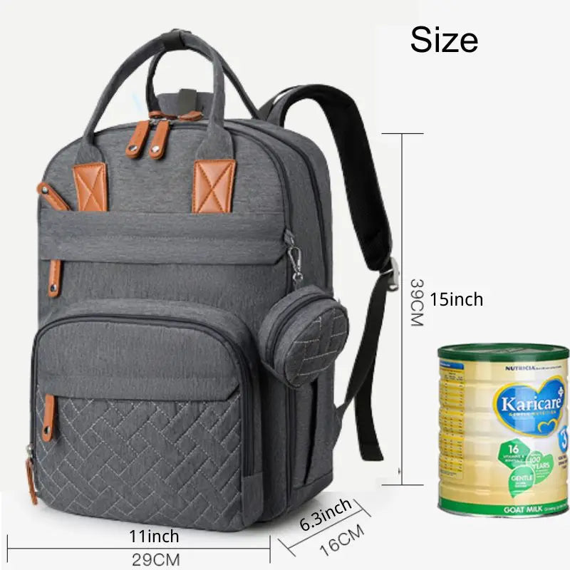 LumiNest™ Baby Diaper Backpack
