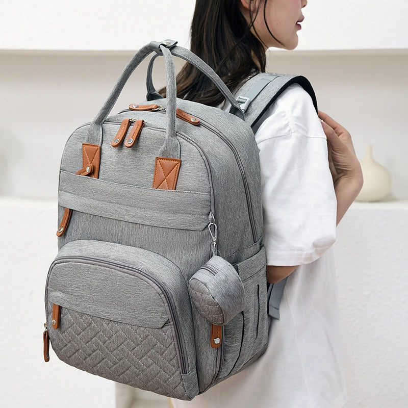 LumiNest™ Baby Diaper Backpack