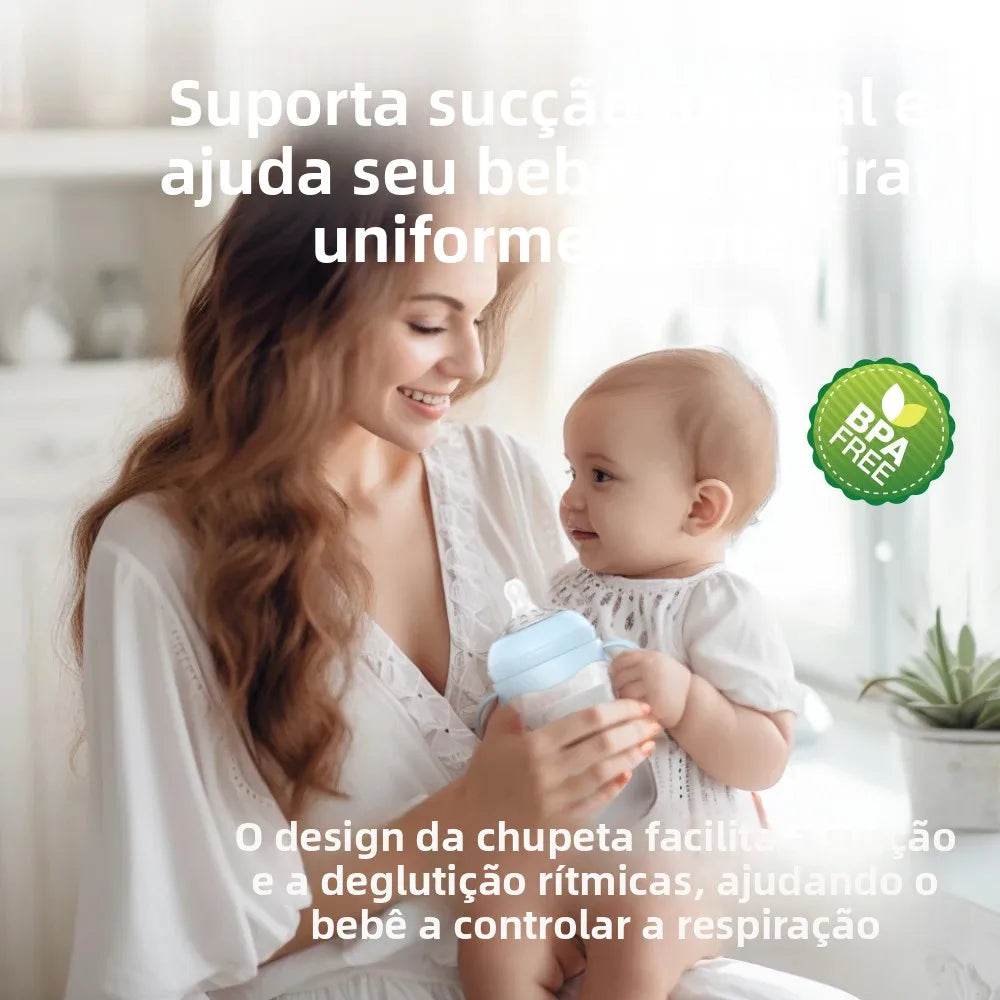 PureNest™ baby feeding bottle for breastfed and formula-fed babies