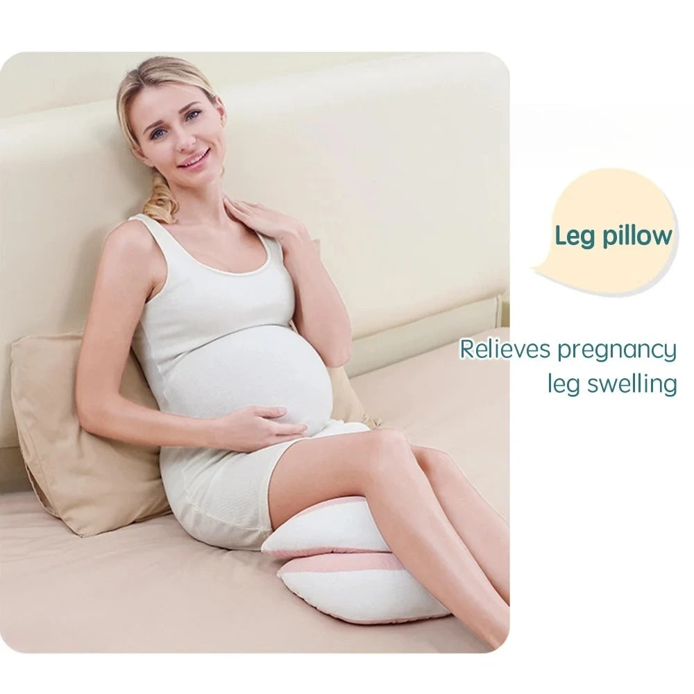 Almohada de apoyo para espalda y vientre SerenaNest™ para embarazadas