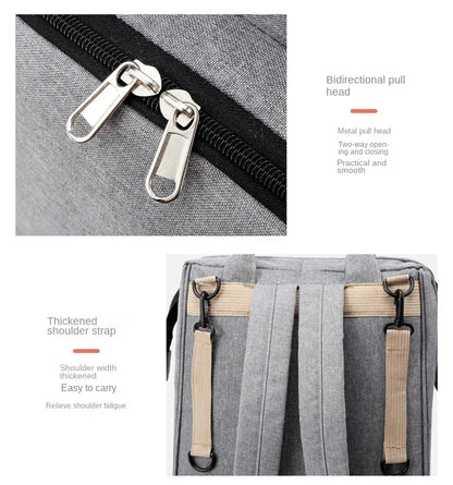 NestCarry™ Travel Diaper Backpack