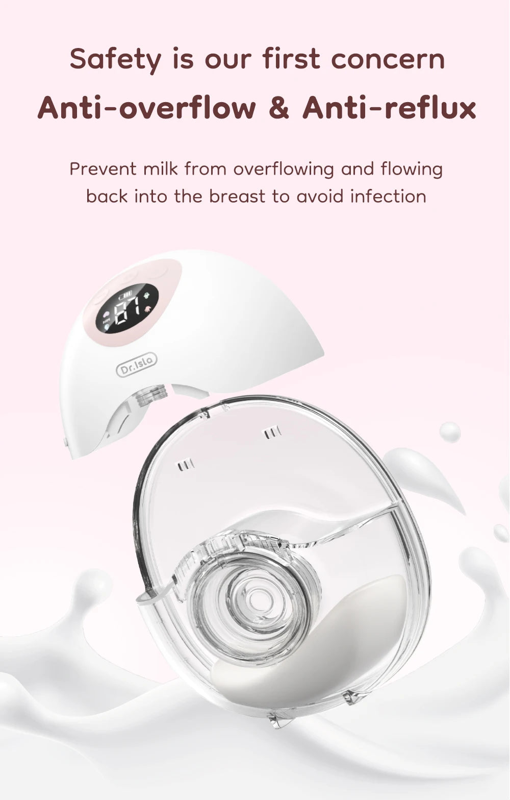 LumiMom™ Hands-Free Wearable Breast Pump
