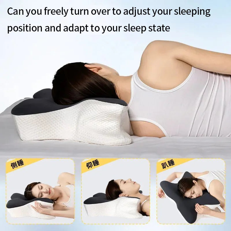 SerenaSleep™ Butterfly Memory Foam Cervical Pillow