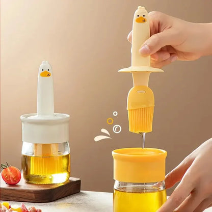 Flacon à pinceau à huile anti-goutte – Outil de cuisine facile