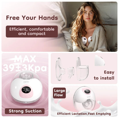 LumiMom™ Hands-Free Wearable Breast Pump