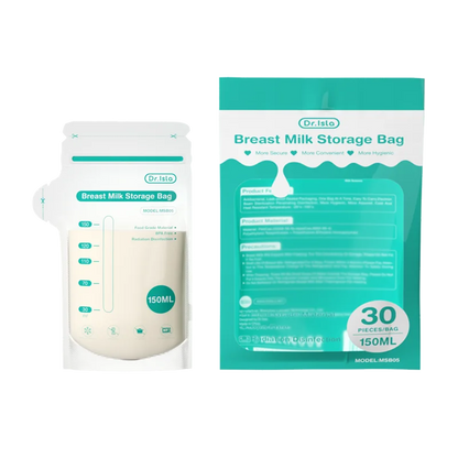 PureNest™ breast milk storage bags with BPA-free food-grade materials