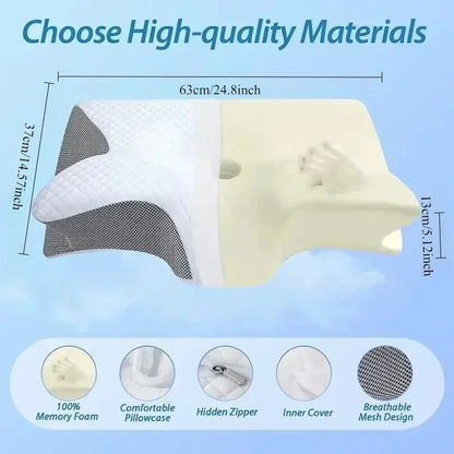 DreamAlign™ Ergonomic Memory Foam Pillow