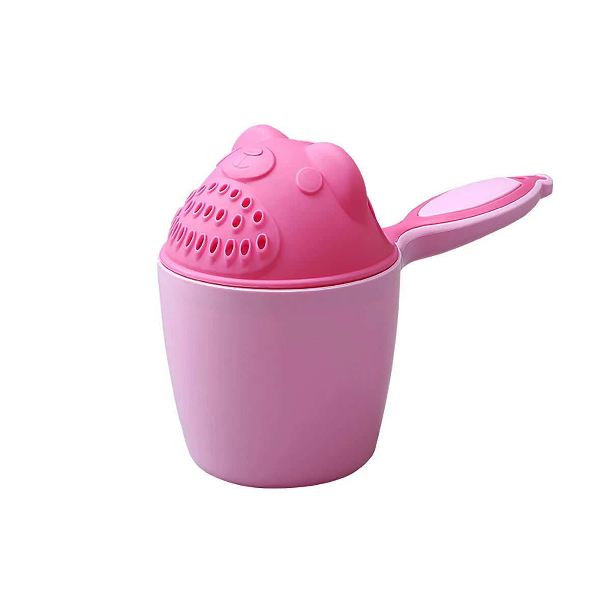 Gobelet de rinçage pour shampoing bébé avec bec de douche souple