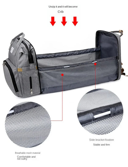 NestCarry™ Travel Diaper Backpack