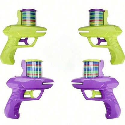 Lanceur de disques en mousse pour enfants, à utiliser à l'intérieur comme à l'extérieur