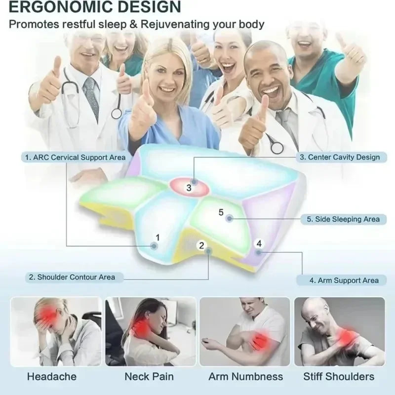 DreamAlign™ Ergonomic Memory Foam Pillow