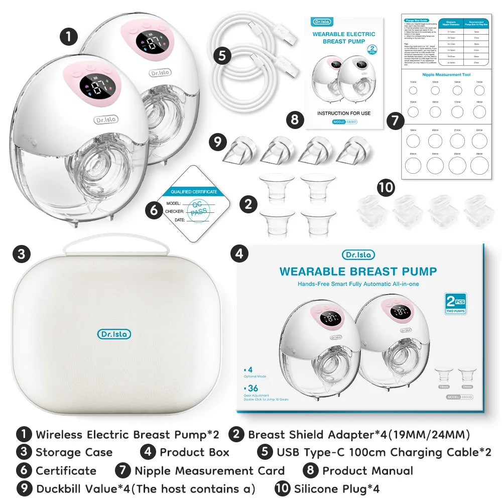 LumiMom™ Hands-Free Wearable Breast Pump