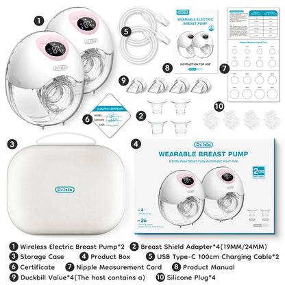 LumiMom™ Hands-Free Wearable Breast Pump