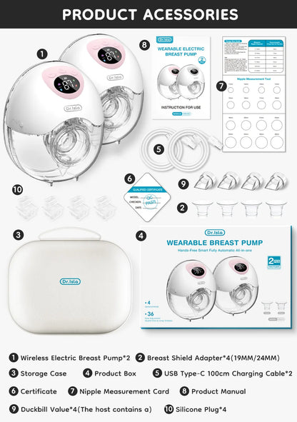 LumiMom™ Hands-Free Wearable Breast Pump