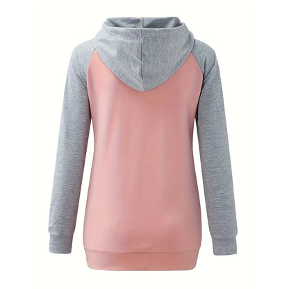 Maternity Nursing Hoodie with Kangaroo Pocket  ou    NurtureEase™ Nursing Hoodie