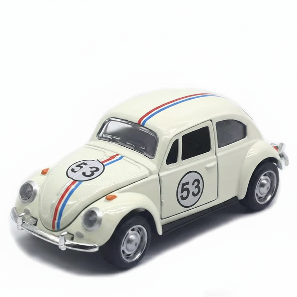 Voiture miniature vintage en alliage à l'échelle 1:32 pour enfants